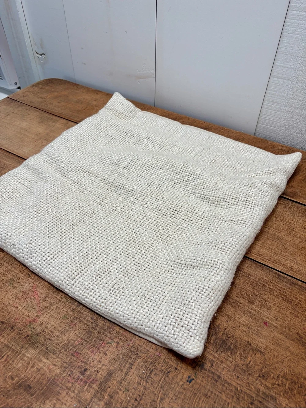 West Elm creamy white